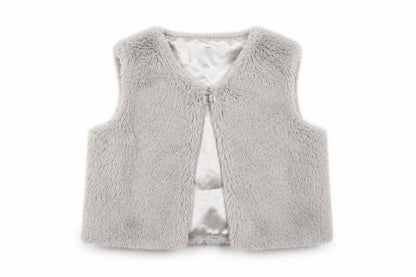 Primark Boys Grey   Gilet Waistcoat Size 24 Months   Button