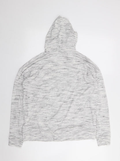 Womens UK Size 8 Marks and Spencer Grey Pullover Hoodie