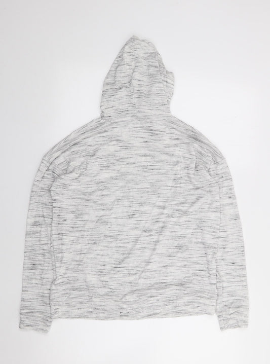 Womens UK Size 8 Marks and Spencer Grey Pullover Hoodie