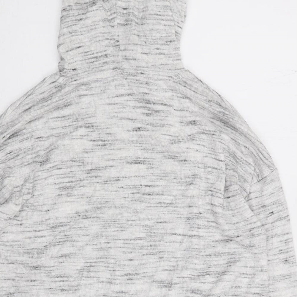 Womens UK Size 8 Marks and Spencer Grey Pullover Hoodie