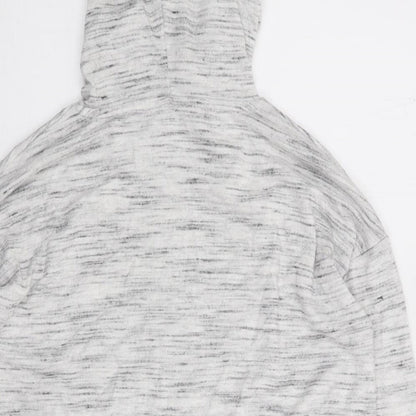 Womens UK Size 8 Marks and Spencer Grey Pullover Hoodie