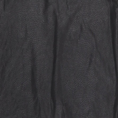 Pied A Terre Womens Black Animal Print Polyester Straight & Pencil Skirt Size 8   Zip