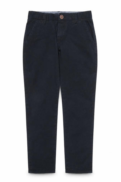 NEXT Girls Blue  Cotton Chino Trousers Size 12 Years  Regular