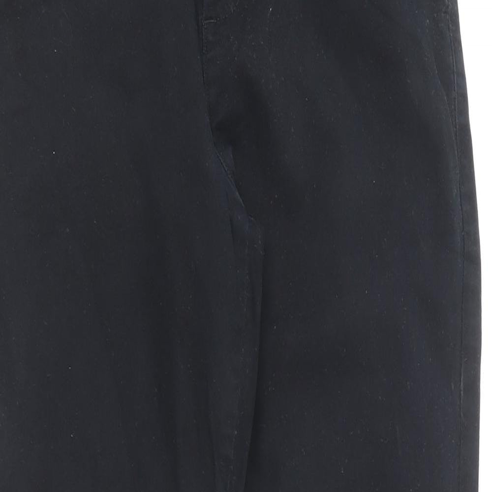 NEXT Girls Blue  Cotton Chino Trousers Size 12 Years  Regular
