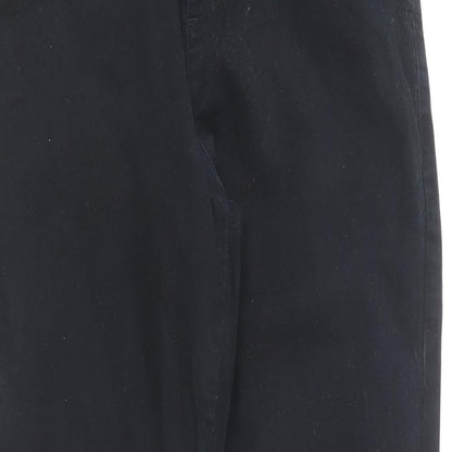 NEXT Girls Blue  Cotton Chino Trousers Size 12 Years  Regular