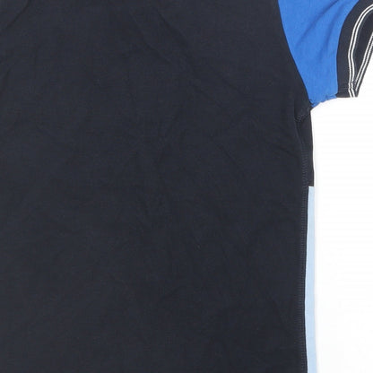 NEXT Boys Blue  Cotton Basic Polo Size 5-6 Years Collared
