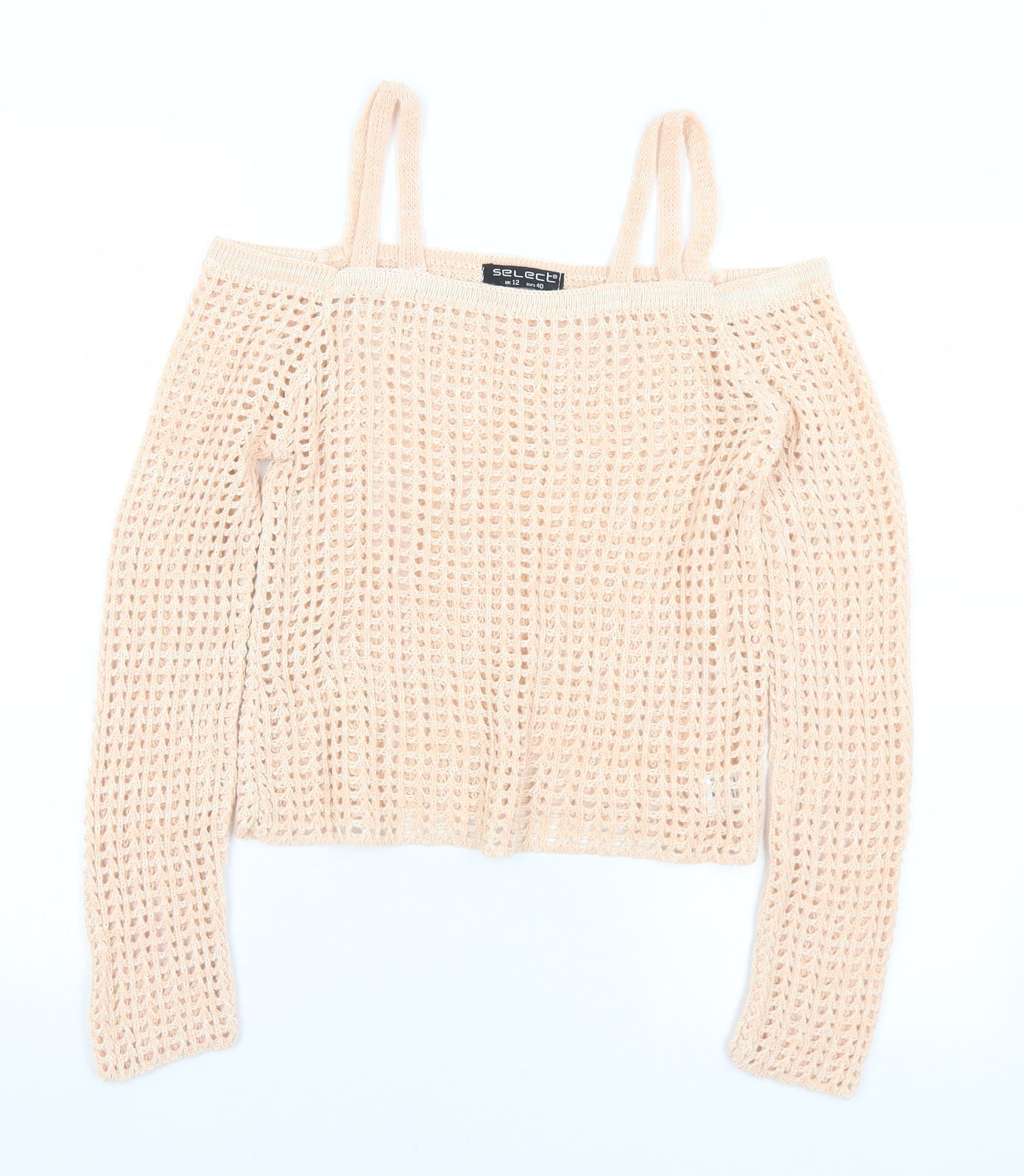 Womens UK Size 12 Select Pink Pullover Jumper