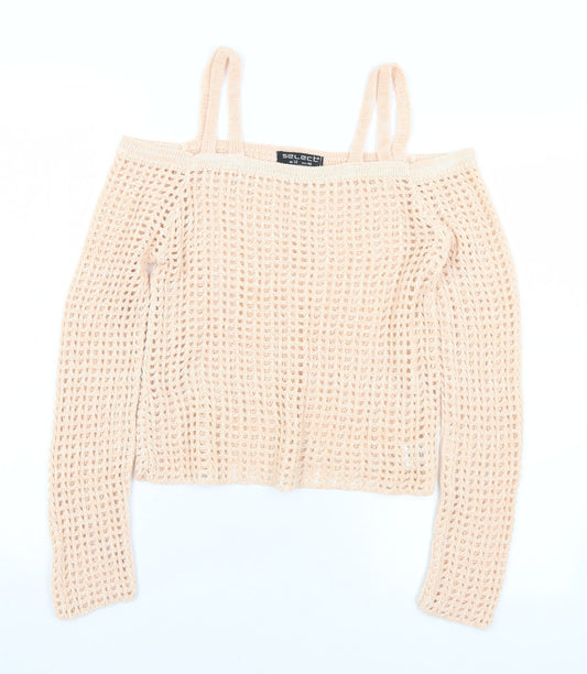 Womens UK Size 12 Select Pink Pullover Jumper