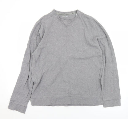 Mens UK Size M Marks and Spencer Grey Pullover Sweatshirt