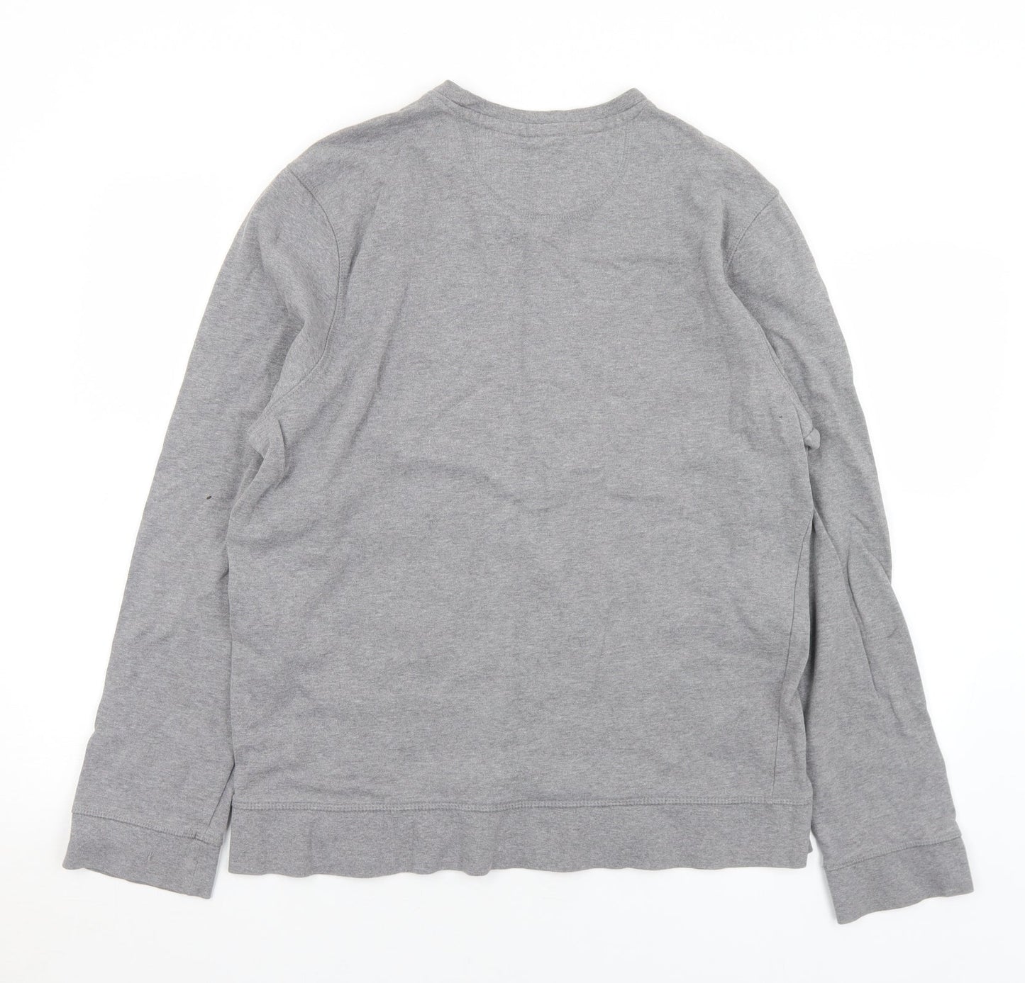 Mens UK Size M Marks and Spencer Grey Pullover Sweatshirt