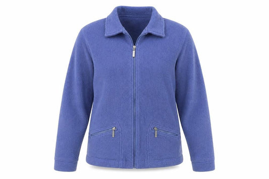 Original Clothing Womens Blue   Gilet Jacket Size S  Zip - S/M