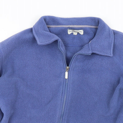 Original Clothing Womens Blue   Gilet Jacket Size S  Zip - S/M
