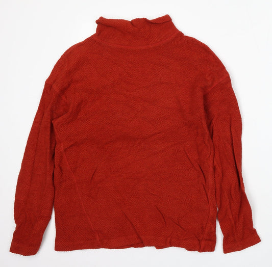 Womens UK Size M Spirit Red Pullover Jumper