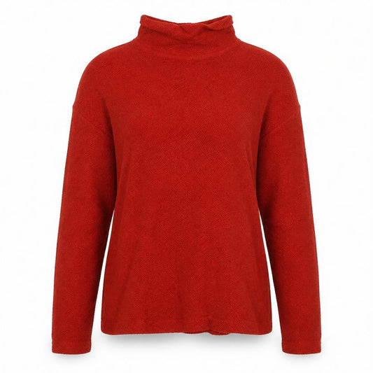 Womens UK Size M Spirit Red Pullover Jumper