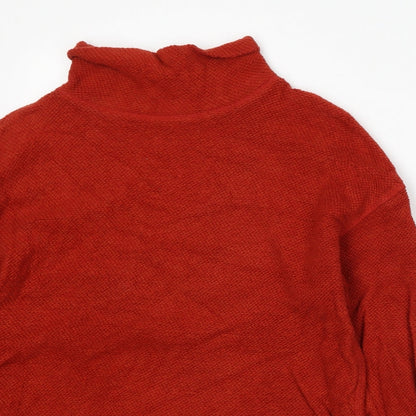 Womens UK Size M Spirit Red Pullover Jumper