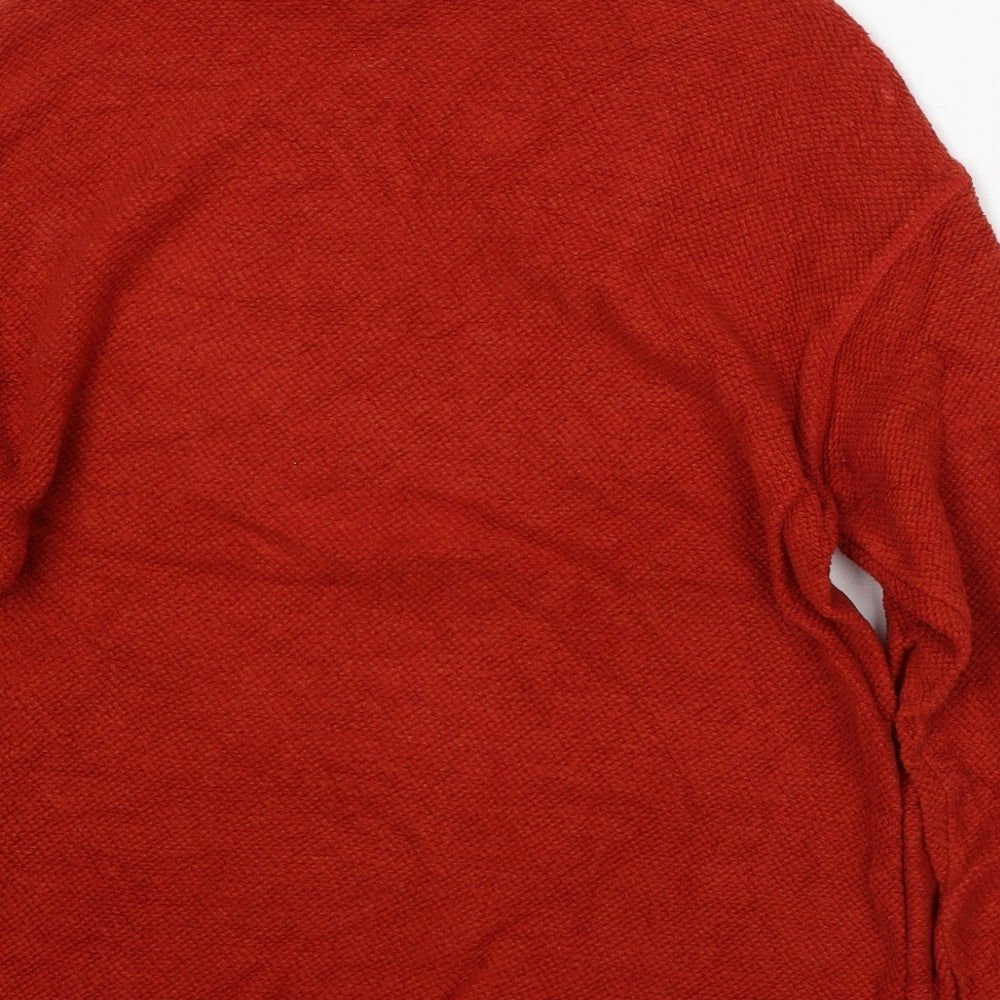 Womens UK Size M Spirit Red Pullover Jumper