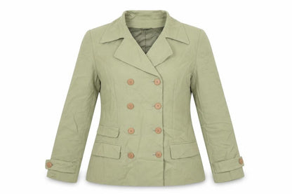 JV Collection Womens Green   Jacket  Size 12  Button