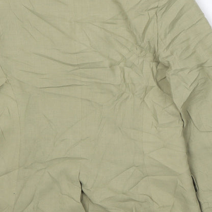 JV Collection Womens Green   Jacket  Size 12  Button