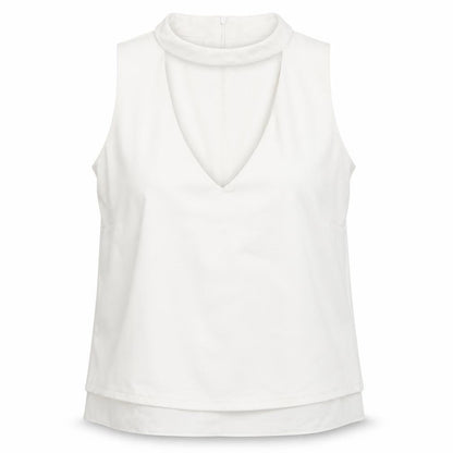 Womens UK Size 12 New Look White Vest Jumper