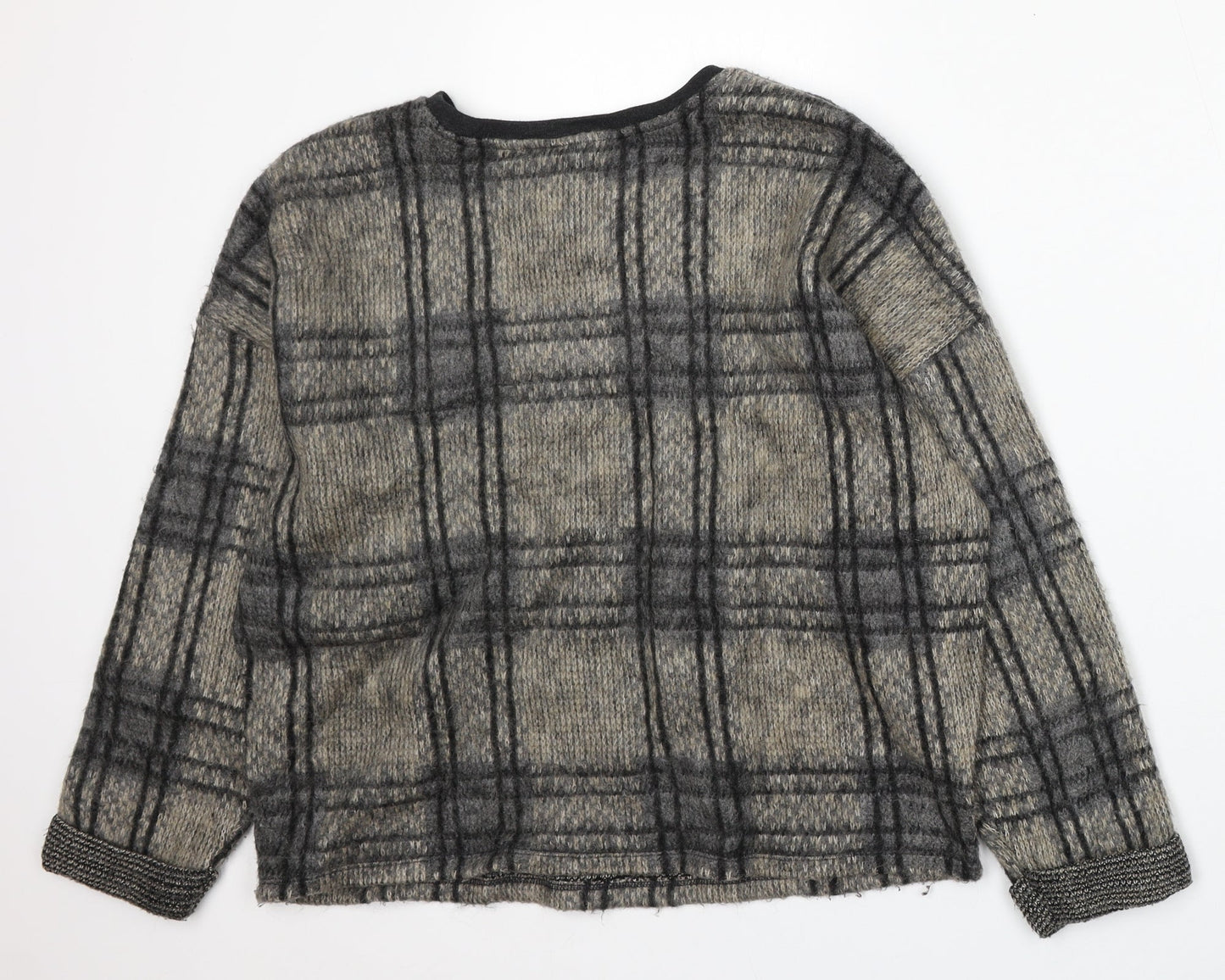 Womens UK Size 14 Topshop Beige Pullover Jumper