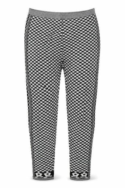 Preworn Womens White Geometric Polyester Jogger Trousers Size 30 in L26 in Regular