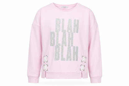 Primark Girls Pink  Polyester Pullover Sweatshirt Size 11-12 Years  Pullover