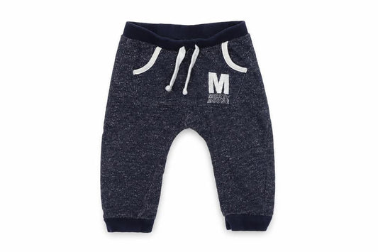 Disney Baby Baby Blue  Cotton Jogger Trousers Size 6-9 Months  Drawstring