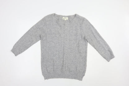 Womens UK Size 10 NEXT Grey Pullover Jumper