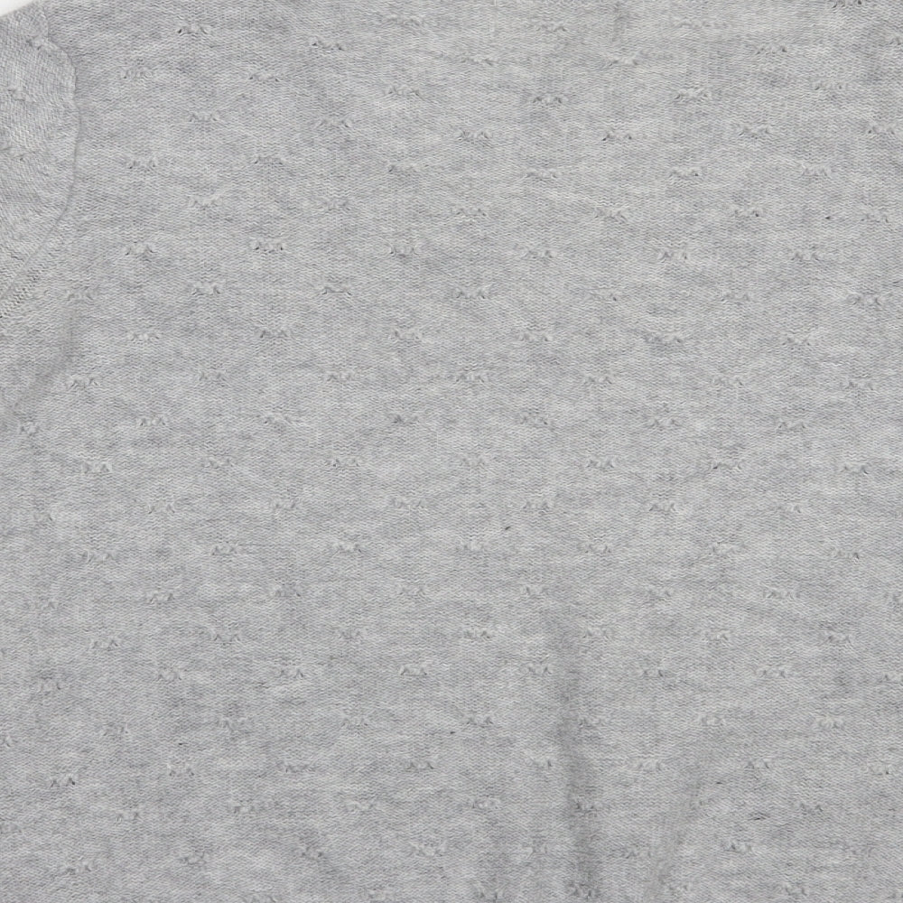 Womens UK Size 10 NEXT Grey Pullover Jumper