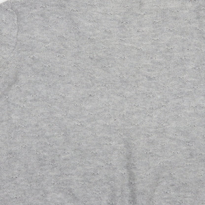 Womens UK Size 10 NEXT Grey Pullover Jumper