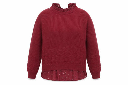 Womens UK Size XS NEXT Red Pullover Jumper
