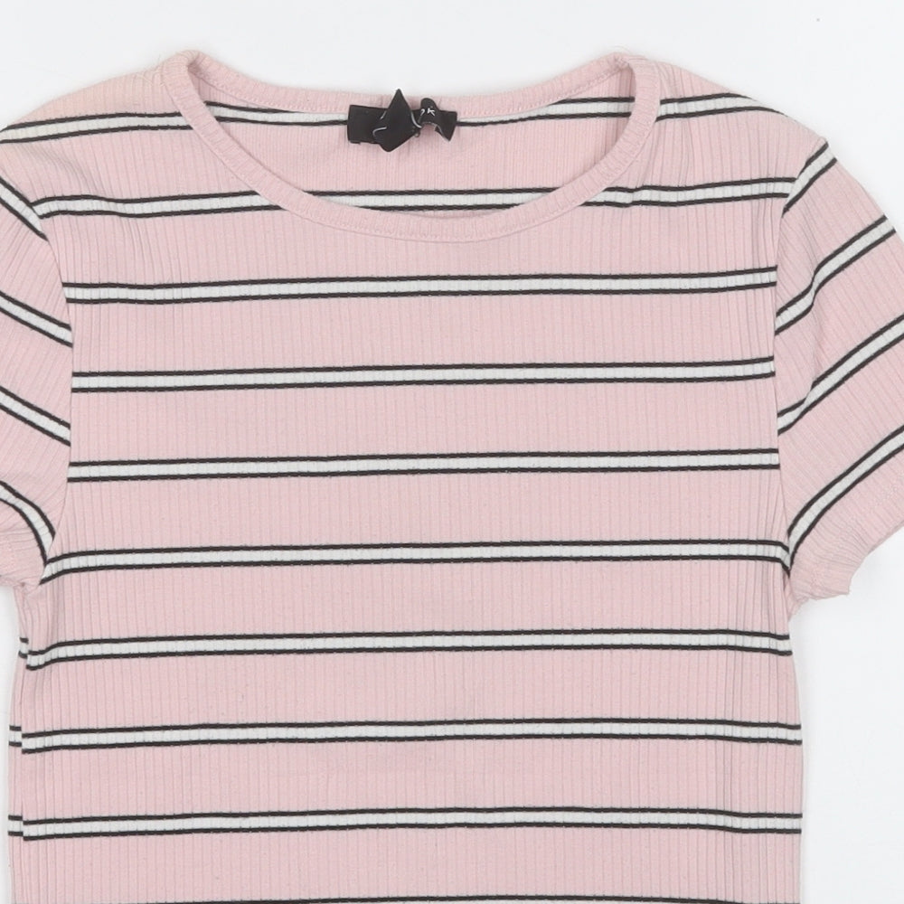 Womens UK Size 8 New Look Pink Pullover Jumper