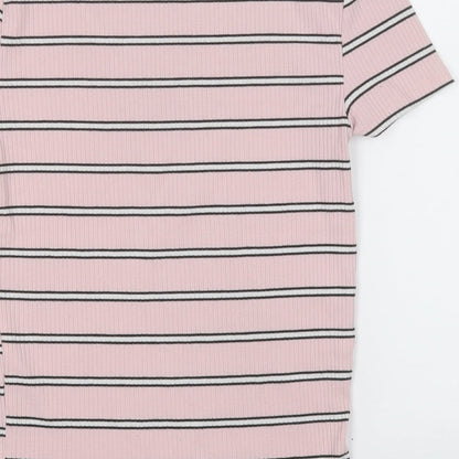 Womens UK Size 8 New Look Pink Pullover Jumper