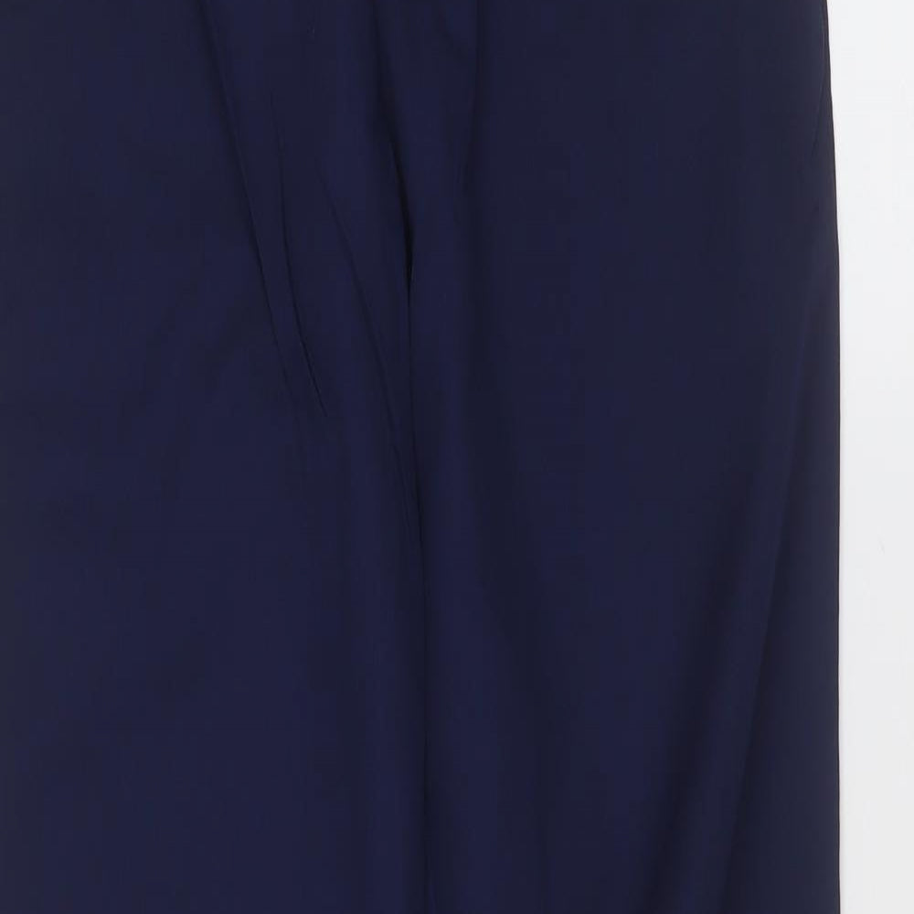 simon jersey Mens Blue  Polyester Trousers  Size XS L33 in Regular