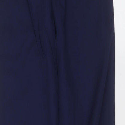 simon jersey Mens Blue  Polyester Trousers  Size XS L33 in Regular