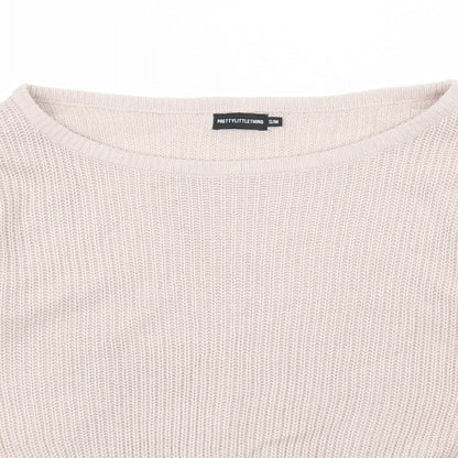 Womens UK Size S PRETTYLITTLETHING Pink Pullover Jumper