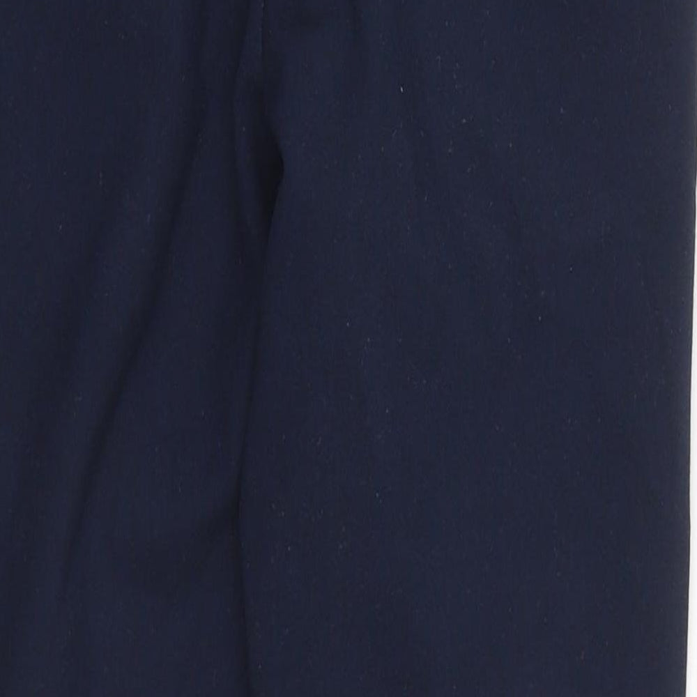 NEXT Boys Blue  Polyester Dress Pants Trousers Size 9 Months L22 in Regular Zip