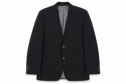 Mens UK Size 40 City Survival Regular Black Suit Jacket