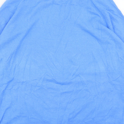 Womens UK Size M Yumi Blue Pullover Jumper