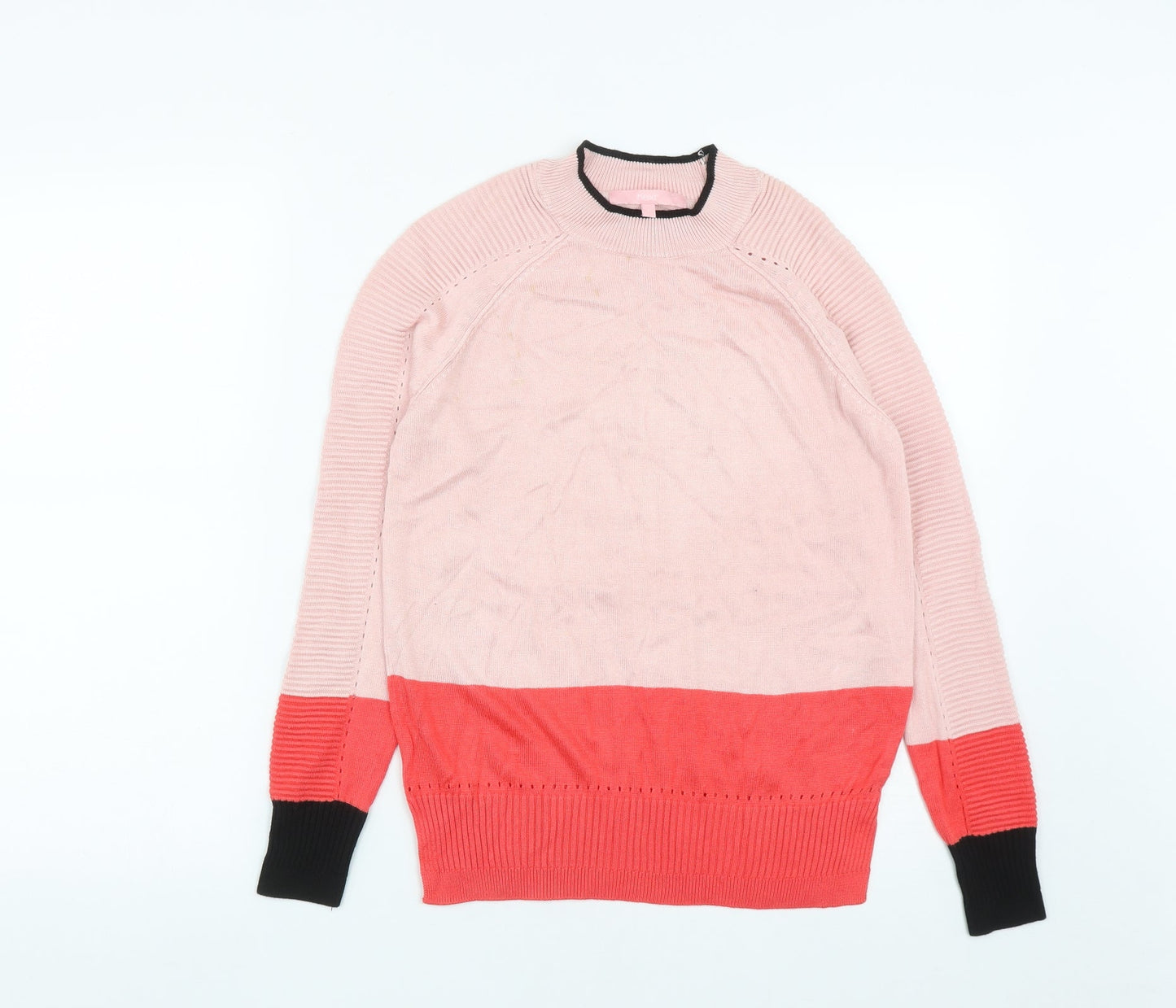 Womens UK Size 8 NEXT Pink Pullover Jumper