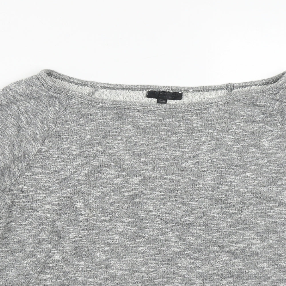 Womens UK Size 8 Topshop Green Pullover Jumper