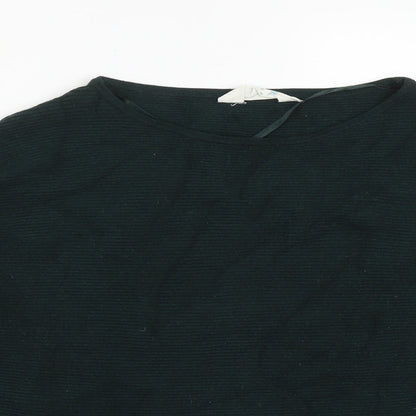 Primark Womens Green Round Neck  Acrylic Pullover Jumper Size M