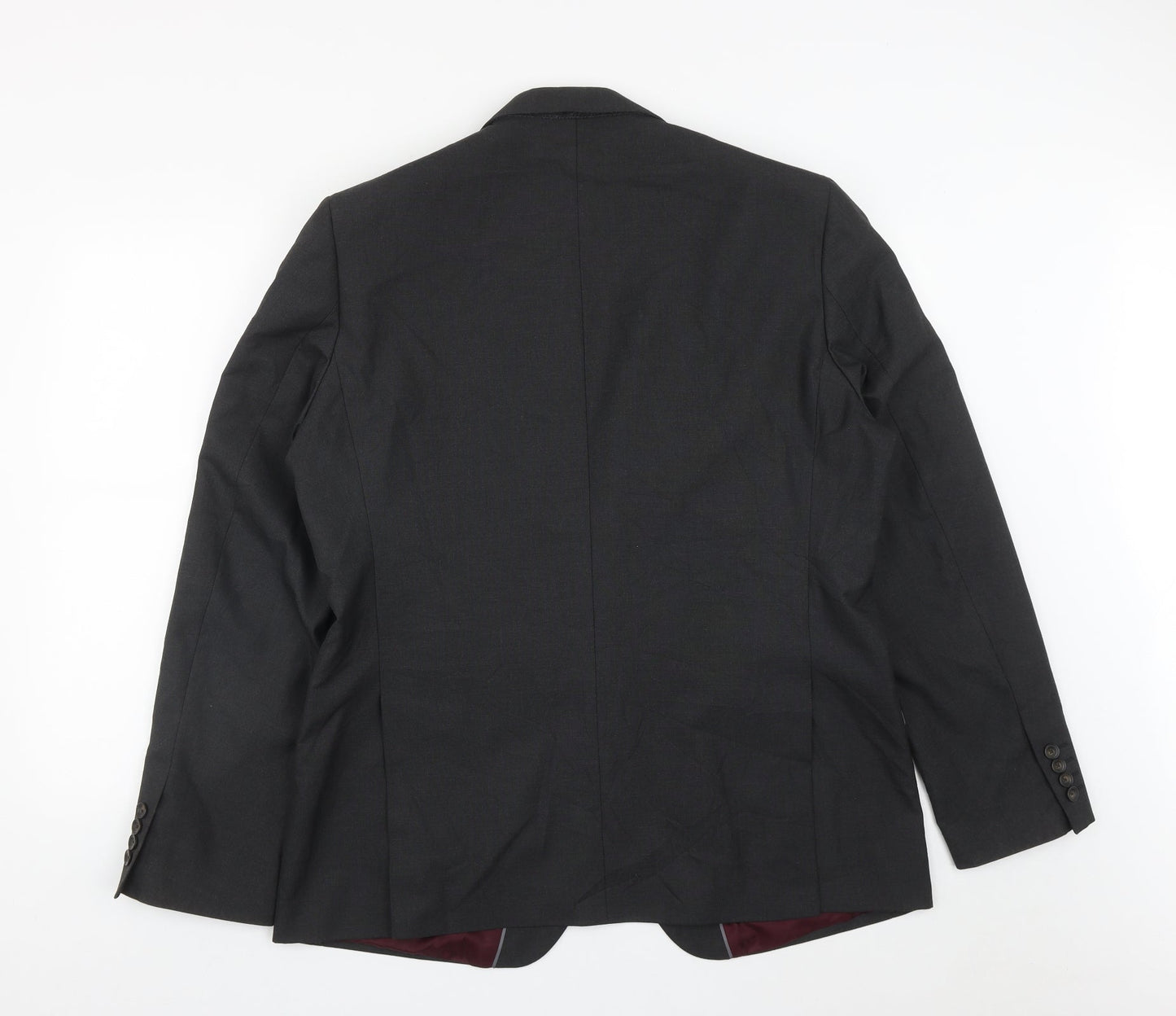 Mens UK Size 44 Marks and Spencer Regular Black Suit Jacket