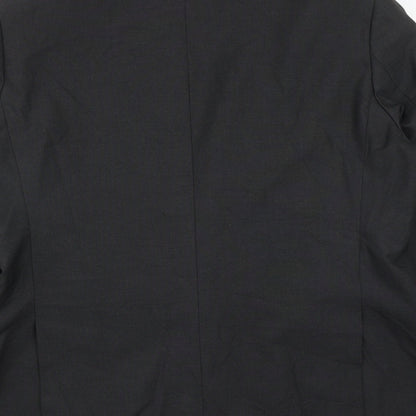 Mens UK Size 44 Marks and Spencer Regular Black Suit Jacket