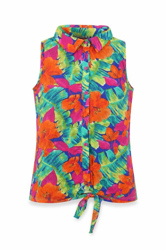Womens UK Size 12 Atmosphere Multicoloured Basic Button-Up