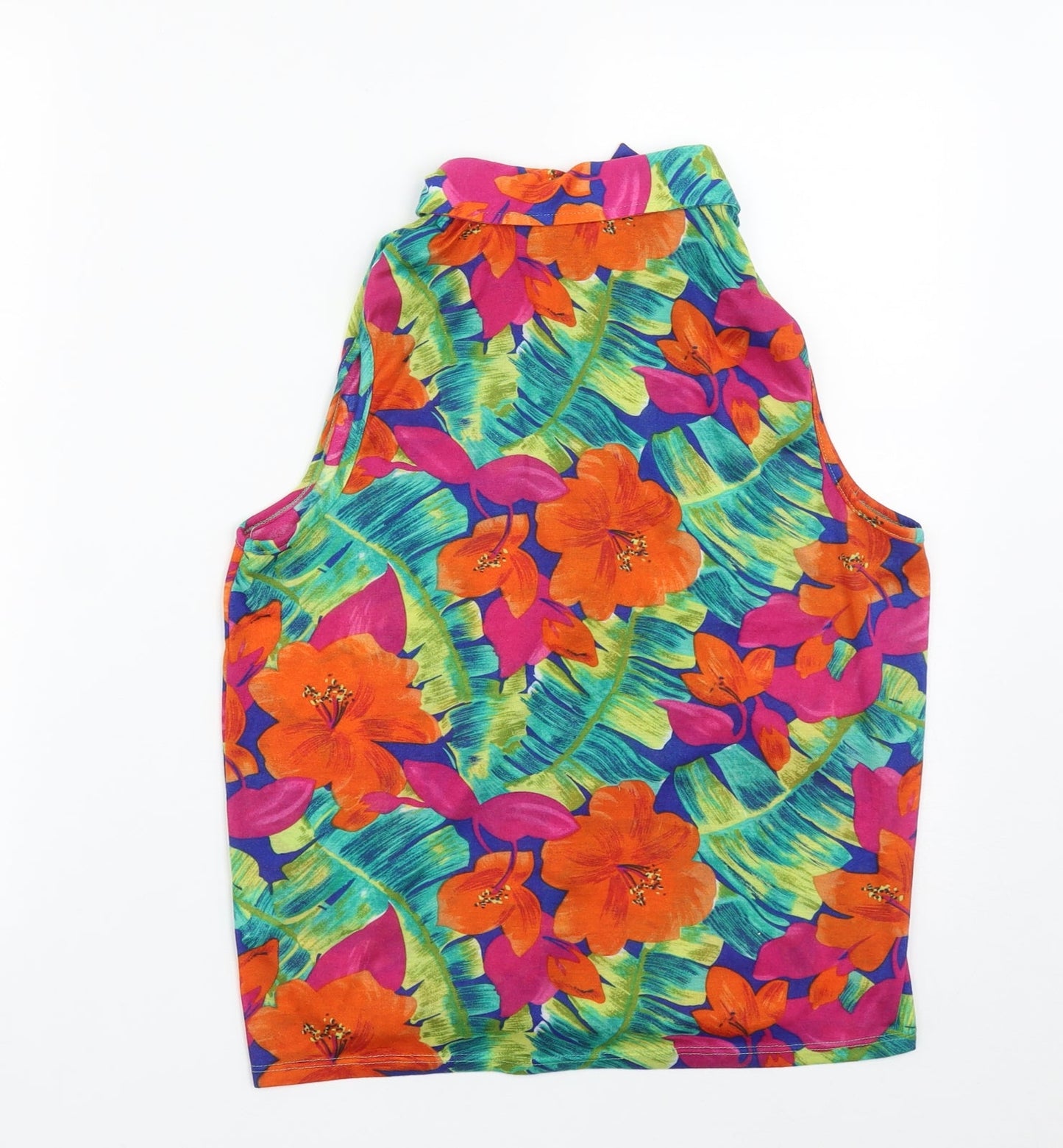 Womens UK Size 12 Atmosphere Multicoloured Basic Button-Up