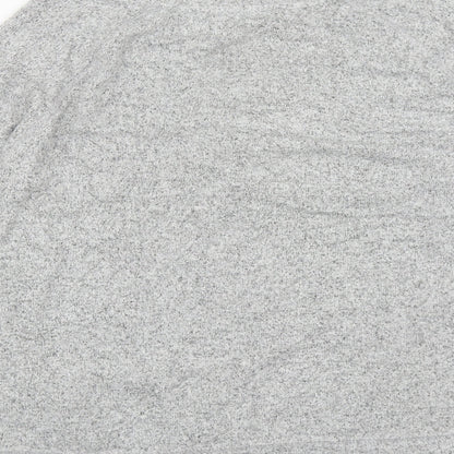F&F Womens Grey Round Neck  Viscose Pullover Jumper Size 14