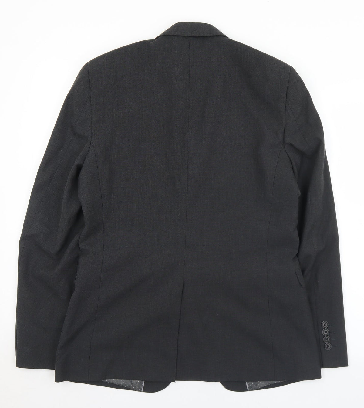 Tailer & Cutter Mens Grey  Polyester Jacket Blazer Size M