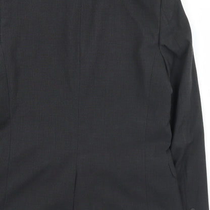 Tailer & Cutter Mens Grey  Polyester Jacket Blazer Size M
