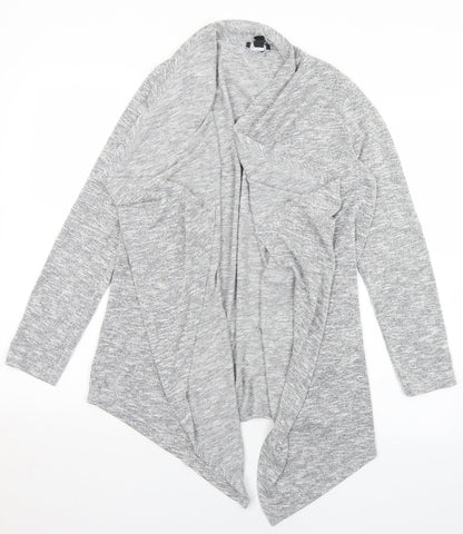 Womens UK Size M New Look Grey Cardigan Jumper